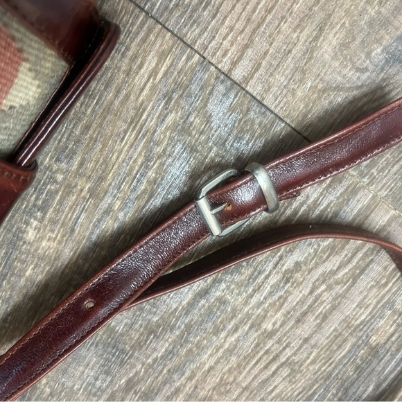 Kilim ART NWOT small leather crossbody bag made in Turkey- beautiful quality - Picture 7 of 15